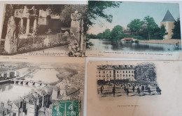 LOT 6 CARTES MAINE ET LOIRE SAUMUR ANGERS  CHAUDRON EN MAUGES DOUE  LA FOSSE - Other & Unclassified