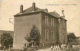 39 , LE VILLET , La Mairie Et L’école , * 526 72 - Autres & Non Classés
