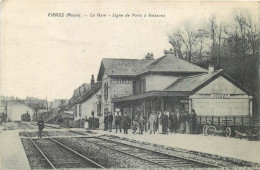 02 , VIERZY , La Gare , Ligne Paris à Soissons , * 526 61 - Autres & Non Classés