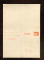 "DDR" 1986, Postkarte Mit Antwortteil Mi. P 88 ** (R2166) - Postales - Nuevos