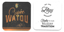 93a Brij. Van Eecke Watou Cuvée  Rv Leroy Breweries - Beer Mats