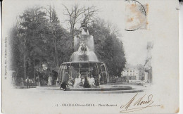 Chatillon Sur Seine- Place Marmont - La Fontaine - Chatillon Sur Seine