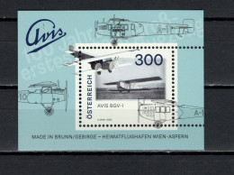 Austria 2024 Aviation, Airplanes S/s MNH - Airplanes