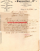 87- LIMOGES - FORESTIER MANUFACTURE TALONS BOIS-EXPOSITION NATIONALE 1922-1 RUE HOCHE-CELERIER MAGNAC BOURG-1936 - Artigianato