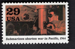 2039989499 1994 SCOTT 2838E (XX) POSTFRIS MINT NEVER HINGED -  WORLD WAR II - OFFICER AT PËRISCOPE - Unused Stamps