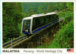 Postcard Penang Hill Funicular Railway Malaysia - Funiculaires