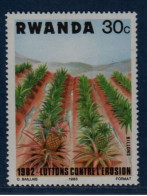 Rwanda, **, Yv 1100, Mi 1225, SG 1152, Plantation D'ananas, - Ungebraucht