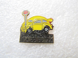 PIN'S    VOLKSWAGEN  COCCINELLE  GARAGE  MORALES - Volkswagen