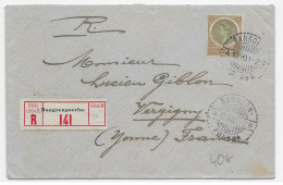 Ned. Ind. 1920, Aangetekende Brief LB BANGOEN-POERBA (SN 3111) - Netherlands Indies