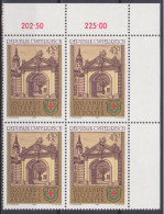 1985 , Mi 1814 ** (1) - 4 Er Block Postfrisch - 200 Jahre Diözese St. Pölten - Unused Stamps