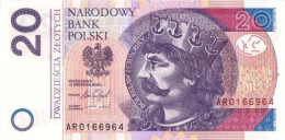 Poland 20 Zloty 2016 P184b Uncirculated Banknote - Poland