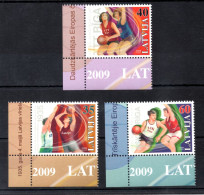 Latvia 2009, European Basketball Championship For Women, MNH - Basket-ball