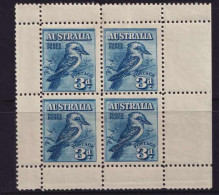 1928 Kookaburra 3d Blue Minisheet (Melbourne Philatelic Exhibition) - Mint Stamps