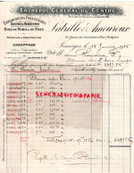 87- LIMOGES- RARE LETTRE MANUSCRITE SIGNEE LATRILLE & AMOUROUX-LONDE- SCIERIE RABOTERIE-29 AV. CHARENTES-MONTJOVIS-1925 - Ambachten