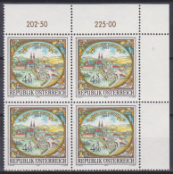 1985 , Mi 1816 ** (1) - 4 Er Block Postfrisch - 1000 Jahre Garsten - Unused Stamps