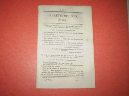 Bulletin DesLois : Gourde Martinique & Guadeloupe.nbre D'Elèves Par Diocèse. Imprimerie Royale.tribunal St Lo Bagnères.. - Wetten & Decreten