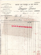 87- LIMOGES- FRUGIER FRERES- BOIS DU NORD- PLACE GARE MONTJOVIS- CHARBON DE TERRE- TUILES-1918- ROUVEROUX - Ambachten
