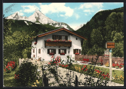 AK Bischofswiesen-Berchtesgaden, Die Pension Lodroner Häusl, Berchtesgadener Str. 30  - Bischofswiesen