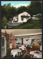 AK Bühlertal /Schwarzwald, Café-Restaurant Waldschlössle Mit Innenansicht, Inh. E. Und S. Schmidt  - Buehlertal