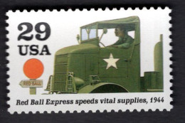 2039990651 1994 SCOTT 2838H (XX) POSTFRIS MINT NEVER HINGED -  WORLD WAR II - RED BALL EXPRESS SPEEDS VITAL SUPPLIES - Unused Stamps