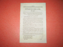 1839:notaire Certificat De Vie. Exportation Sucre De La Martinique. Répartition Par Départ. De 80000 H. Classe 1838 - Decrees & Laws