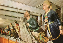 Long John Silver Figureheads Cutty Sark Ship Statues Postcard - Autres & Non Classés