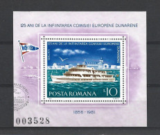 Romania 1981 Ship S/S Y.T. BF 147  (0) - Blocs-feuillets