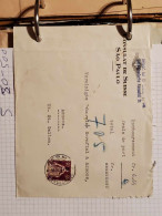 Stehende Helvetia 1933 Consulat De Suisse De Sao Paulo - Storia Postale