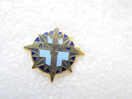 PIN'S   MILITARIA  A G A A S M    Email Grand Feu - Militari