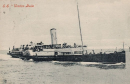 SS Walton Belle Ship Antique 1905 Postcard - Other & Unclassified