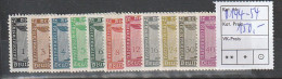 Dt. Reich Dienstmarken 144 - 154, Postfrisch (MNH) - Service