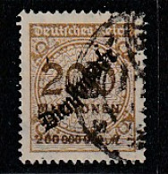 Dt. Reich Dienstmarke D 83a, Gestempelt, Befund Meyer - Dienstzegels