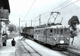 12551 San Vittore - Treno Merce In Stazione - Riproduzione - Vedi Dettagli Sur Retro - Sonstige & Ohne Zuordnung