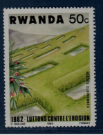 Rwanda, **, Yv 1101, Mi 1226, SG 1153, Fossés Cloisonnés, - Ungebraucht