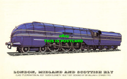 R616943 London Midland And Scottish Rly. Class 7P Coronation No. 6221. Queen Eli - Autres & Non Classés