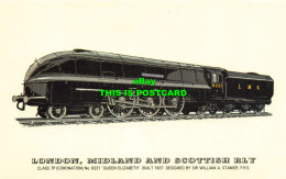 R616947 London Midland And Scottish Rly. Class 7P No. 6221 Queen Elizabeth Built - Altri & Non Classificati