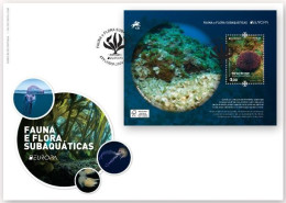 Portugal & FDCB Europa CEPT Açores, Fauna E Flora Subaquática,  2024 (687688) - FDC