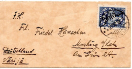 79614 - Lettland - 1938 - 35S EF A Bf RIGA -> Deutschland - Lettland