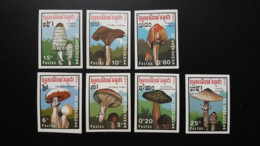 CAMBODGE / CAMBODIA/   The Mushrooms 1989 ( Imperf ). - Cambodja