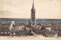 R051804 Montpellier. Panorama Vers L Eglise Sainte Anne. Selecta. No 4 - Monde