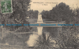 R051807 Montpellier. Jardin De L Esplanade. Le Bassin. 1913 - Monde