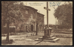 Garéoult -place Du Mourillon - PAS COURANTE - Belle Cpa De 1939- Ed. Escatiee N°2273 (format 9x14cm) - Sonstige & Ohne Zuordnung
