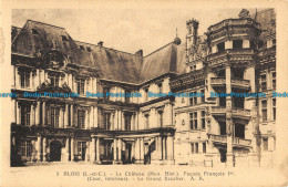 R052364 Blois. Le Chateau. Facade Francois Ier. Le Grand Escalier. A. Bruel. No - Monde