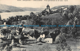 R052129 Dauphine. Paladru. Vue Generale Et Le Lac. E. R. No 1035 - Monde