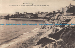 R051811 Biarritz. La Plage Et Les Falaises De La Cote Des Basques. Bloc Freres. - Monde