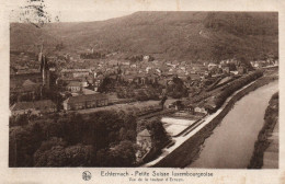 (RECTO / VERSO) ECHTERNACH EN 1932 - PETITE SUISSE LUXEMBURGEOISE - BEAU TIMBRE - CPA - Echternach