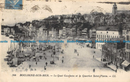 R052381 Boulogne Sur Mer. Le Quai Gambetta Et Le Quartier Saint Pierre. LL. No 3 - Monde