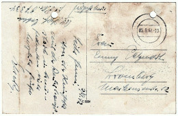 Feldpostkarte 05.09.1942 - Feldpost 2. Weltkrieg