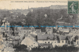 R052155 Meudon Bellevue. L Orphelinat Saint Philippe. Vue Panoramique - Monde