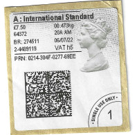 Päckchen/Paketmarke E II R - Used Stamps